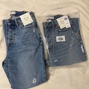 Abercrombie Curve Love Dad Jeans